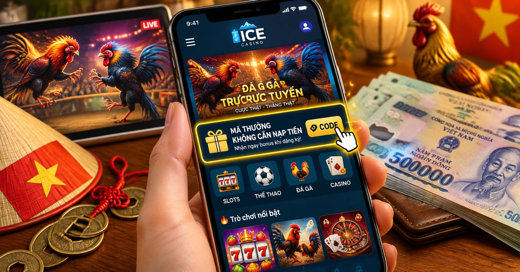 Mã Thưởng Ice Casino Không Cần Nạp Tiền – Cơ Hội Vàng Cho Người Chơi Việt - image 2 Mã Thưởng Ice Casino Không Cần Nạp Tiền – Cơ Hội Vàng Cho Người Chơi Việt - image 2