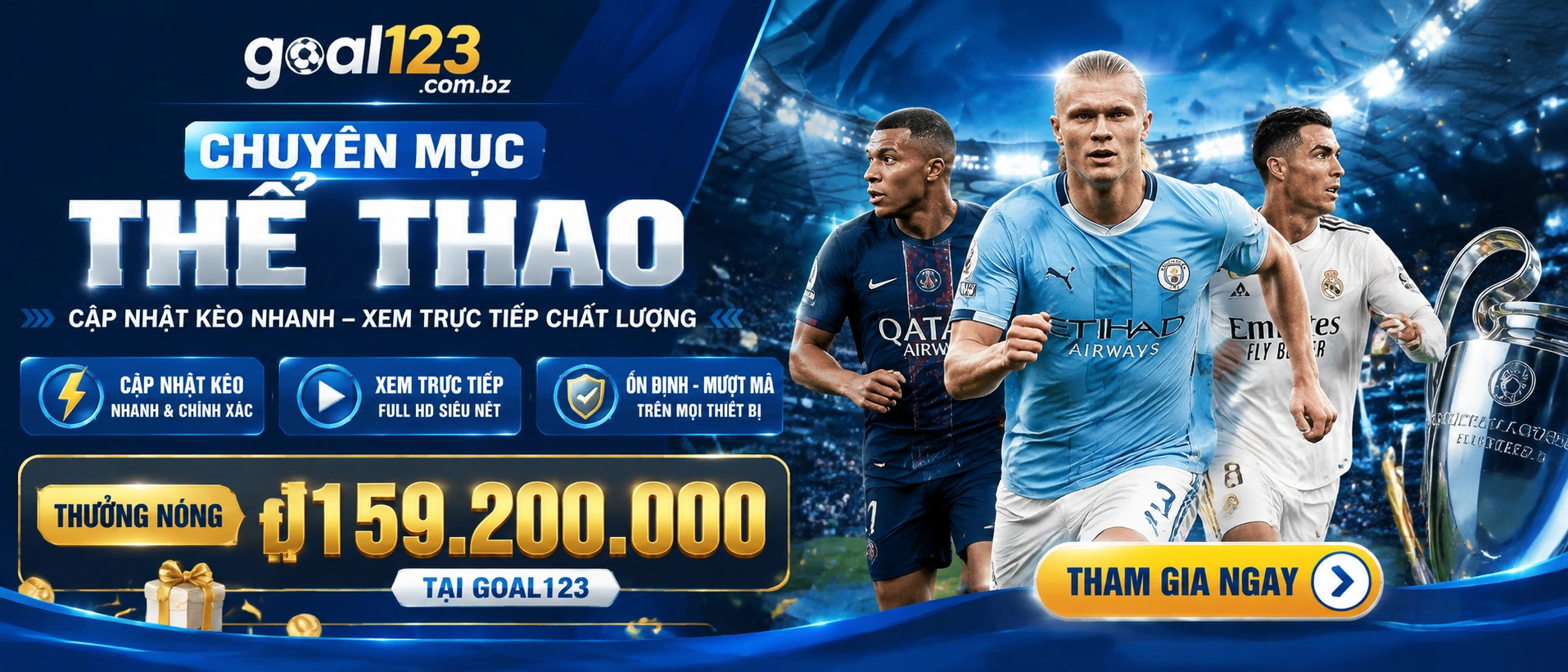 Hỗ trợ người chơi Goal123 trên nền tảng di động